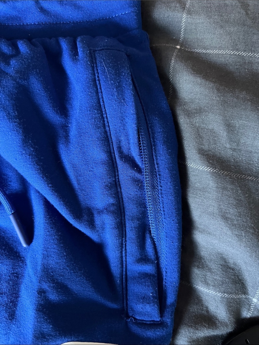 Gymshark Blue Jogger Sweatpants Logo Graphic Athletic Pants Men’s Large - Picture 6 of 7